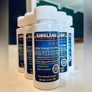 6 bottles Kirkland Minoxidil Hair Regrowth Treatment Topical ex 12/25